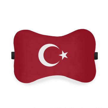 Türk Bayrağı Ortopedik Boyun Yastığı Silikon 