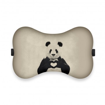 Panda Love Tasarım Ortopedik Boyun Yastığı