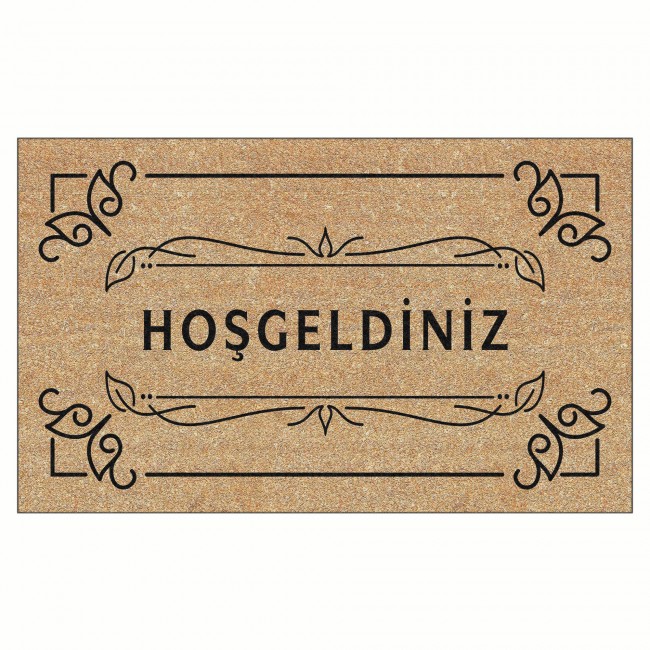 Hosgeldiniz Desen Kapi Onu Ve Ev Ici Paspas 45x75 Cm Tasarim Paspaslar Paspaslar Evim Olunca