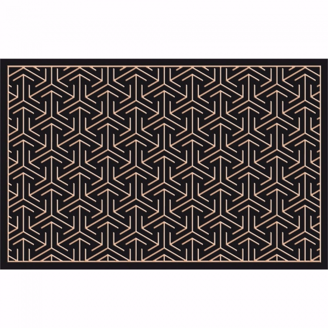 arrow kapi onu paspas halisiz 45x70 cm bronz
