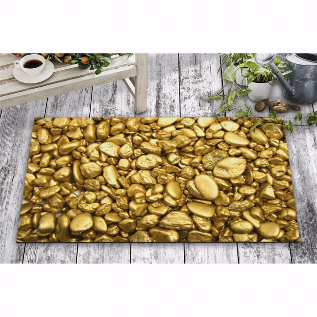 altin taslar tasarim kapi onu ve ev ici paspas 45x75 cm