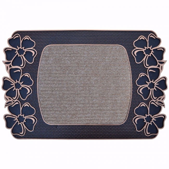 papatya kapi onu paspas halili 40x70 cm bronz