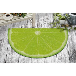 Yeşil Limon Tasarım Kapı Önü ve Ev İçi Paspas 40x70 cm Yarım Ay