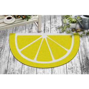 Limon Tasarım Kapı Önü ve Ev İçi Paspas 40x70 cm Yarım Ay