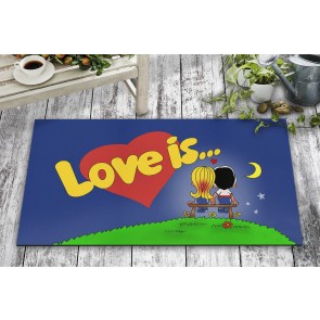 Love is Tasarım Kapı Önü ve Ev İçi Paspas 45x75 cm