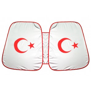 Ay Yıldız Oto Ön Cam Güneşliği