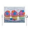 Cupcake Tasarım Amerikan Servis 40x30 cm