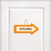 Kitchen Yönlendirme Tasarım MDF Kapı ve Duvar Süsü