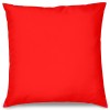 Kırmızı Tasarım Kırlent Yastık 40x40 cm