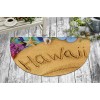 Hawaii Tasarım Kapı Önü ve Ev İçi Paspas 40x70 cm Yarım Ay